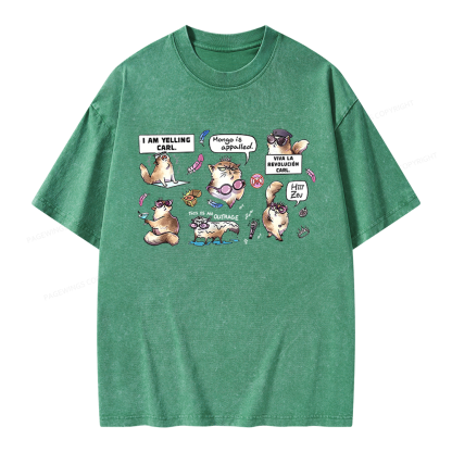 Pagewings Sci Fi Bookish Unisex Washed T-shirt