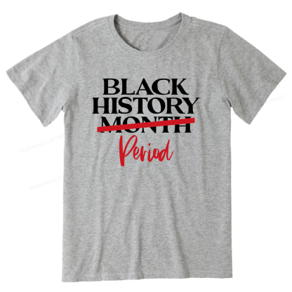 Pagewings Black History Month Period Unisex Classic T-shirt