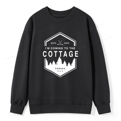 Pagewings Coming To The Cottage Classic Sweatshirt
