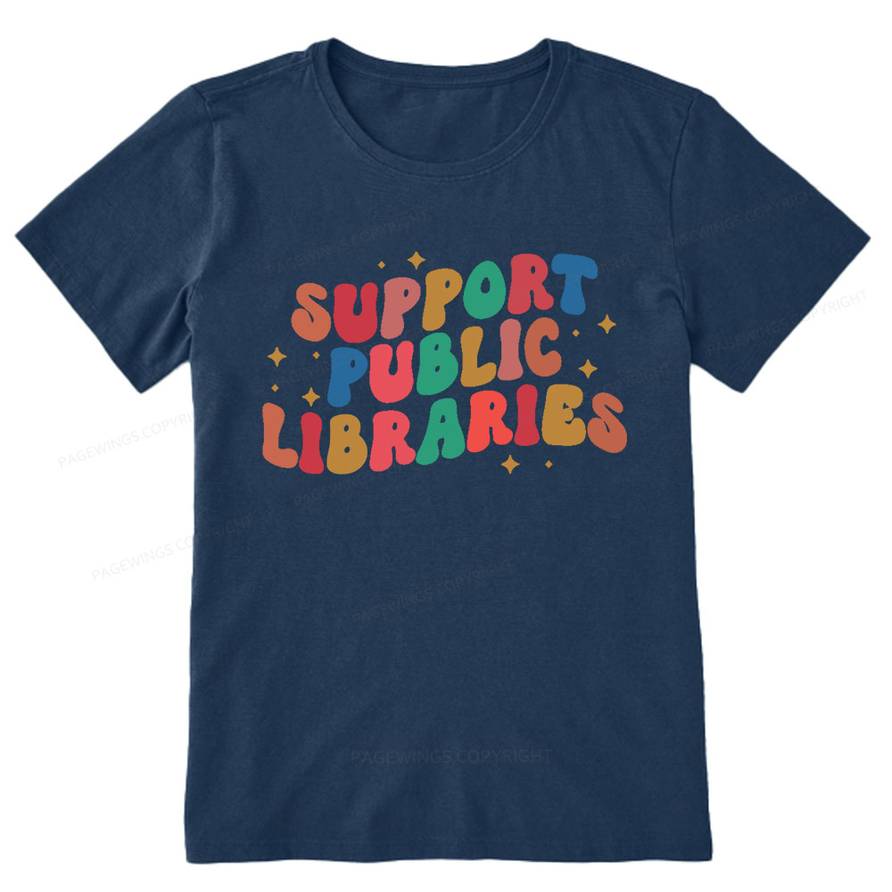 Pagewings Public Library Unisex Classic T-shirt