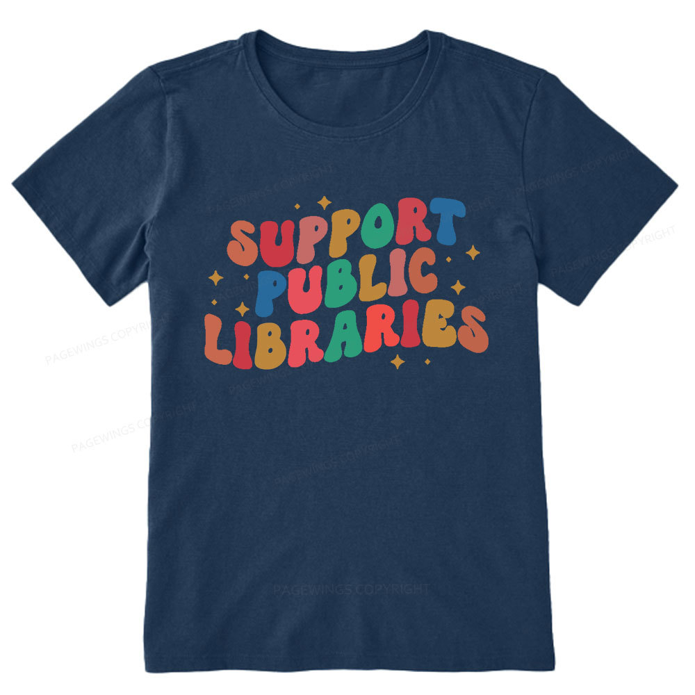 Pagewings Public Library Unisex Classic T-shirt