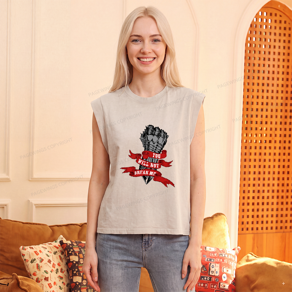 Pagewings Sci-Fi Book Lover Women's Washed Tank Top