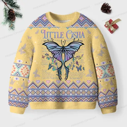 Pagewings Little Osha Unisex Ugly Knit Sweatshirt