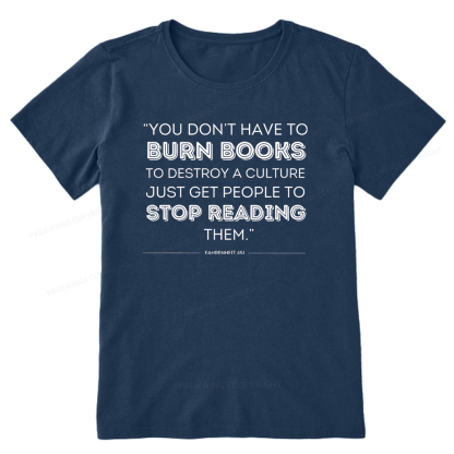 Pagewings Dystopian Book Shirt Classic Literature Gift Unisex Classic T-shirt