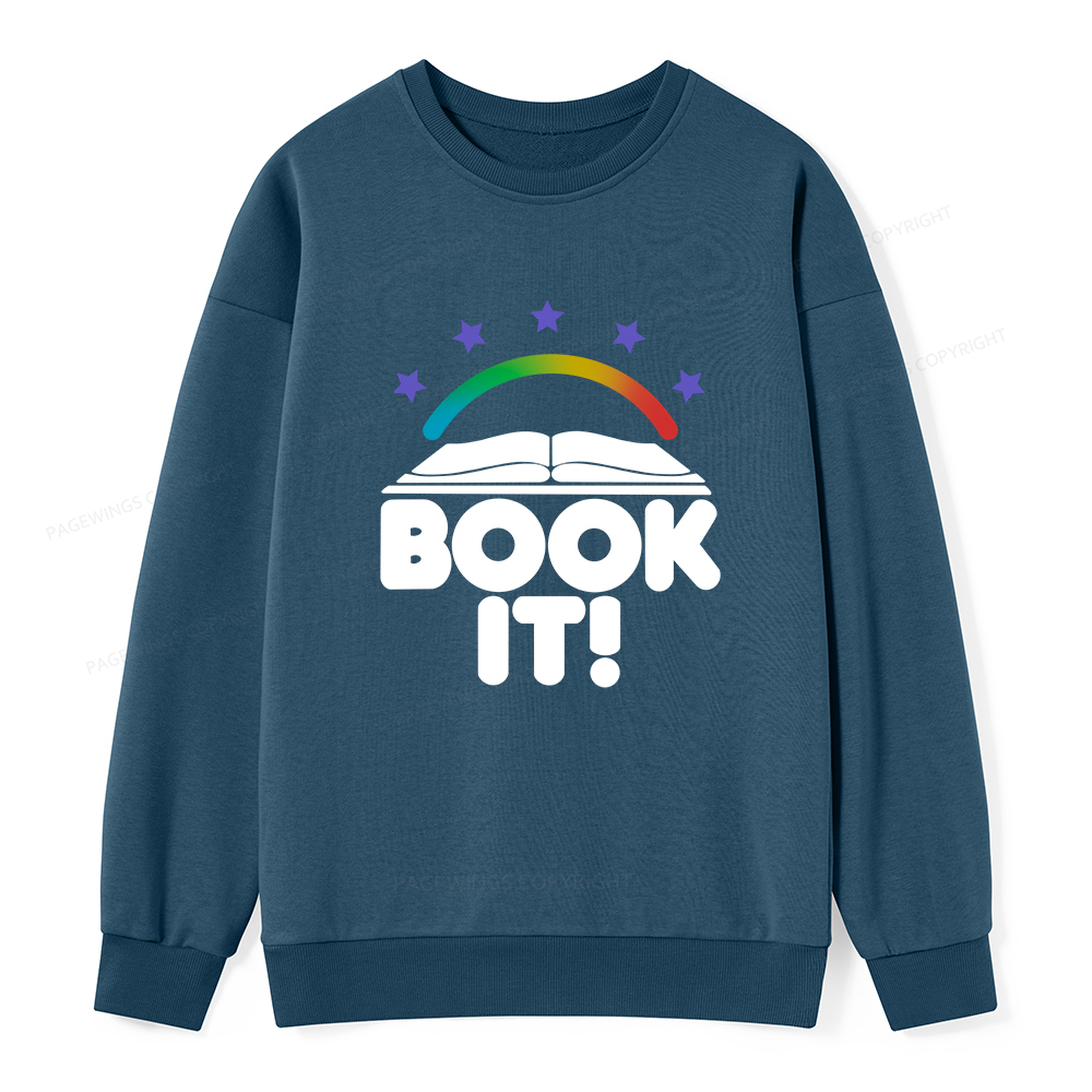 Pagewings Book It  Unisex Classic Sweatshirt