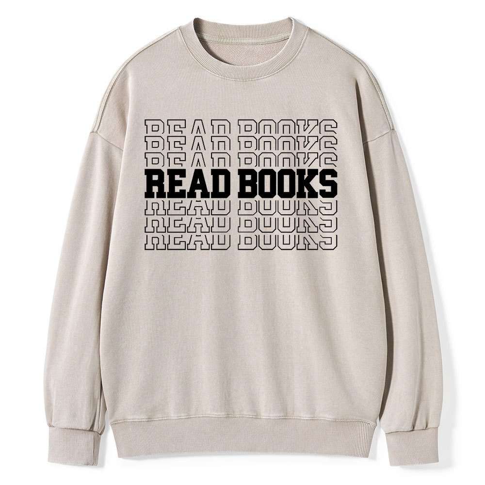 Pagewings Week and Library Unisex Washed Sweatshirt