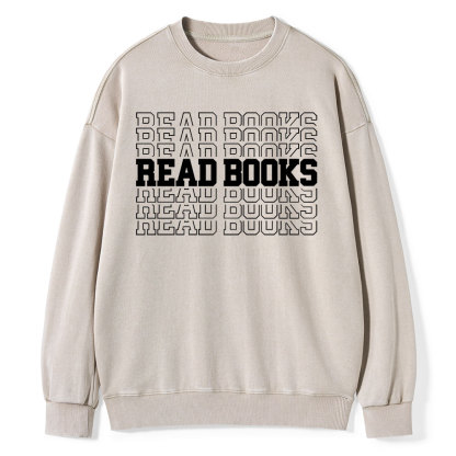 Pagewings Week and Library Unisex Washed Sweatshirt