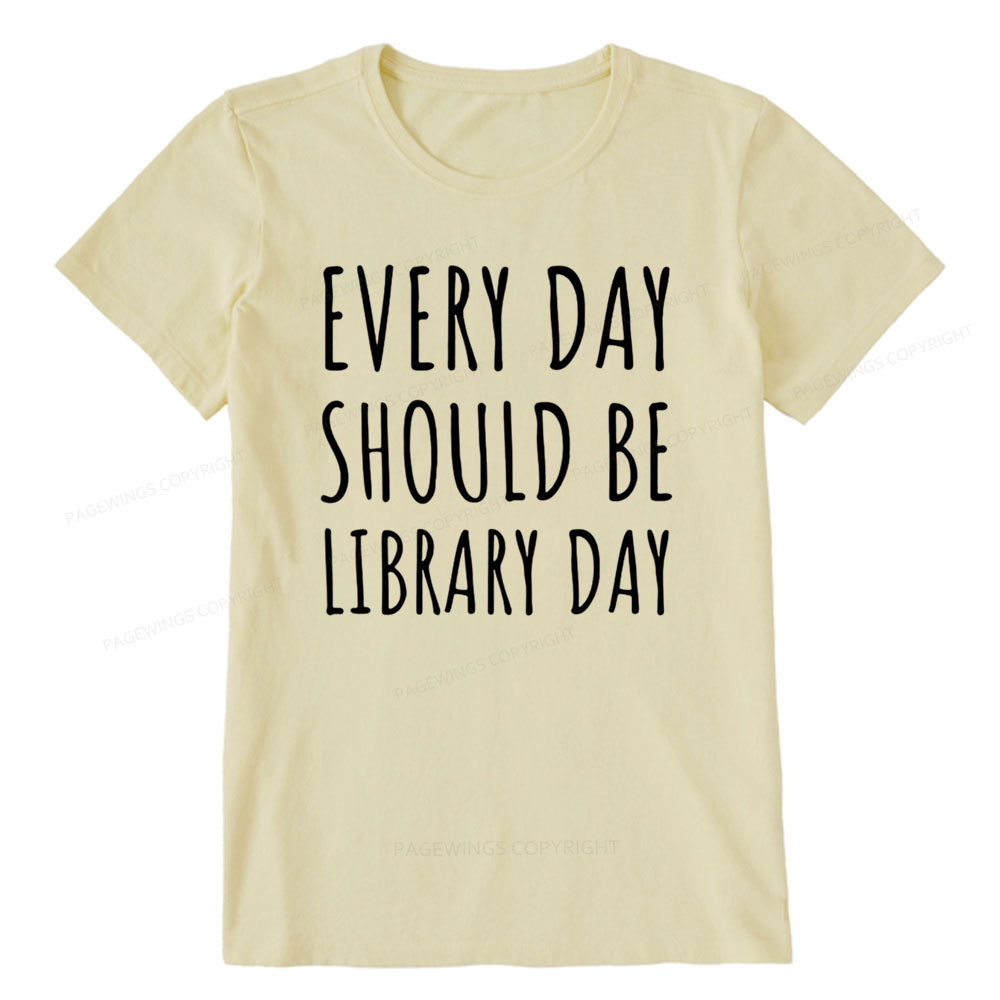 Pagewings Library Day Media Specialist Unisex Classic T-shirt
