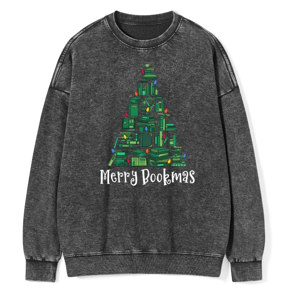 Pagewings Christmas Party Tee Washed Sweatshirt