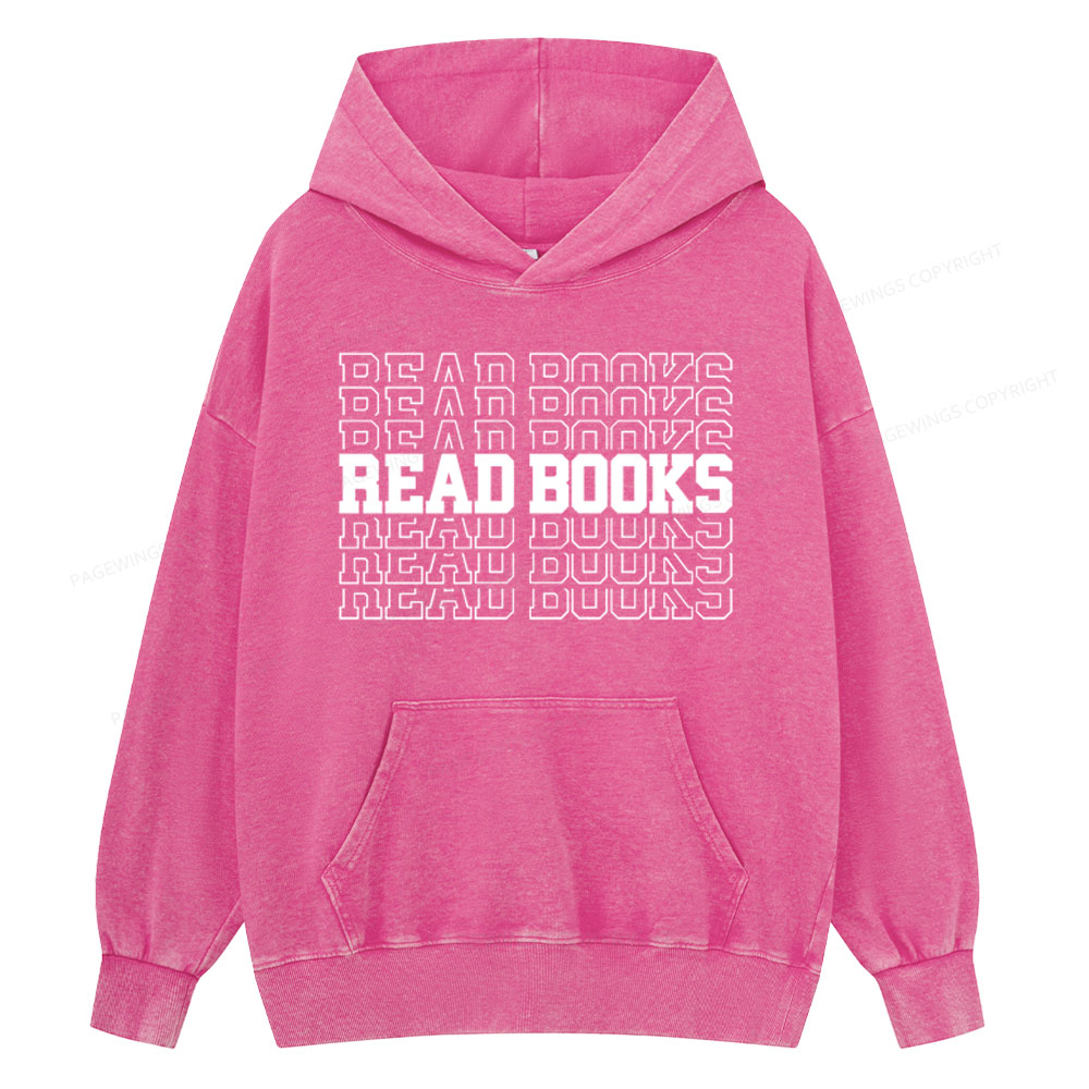 Pagewings Week and Library Unisex Washed Hoodie