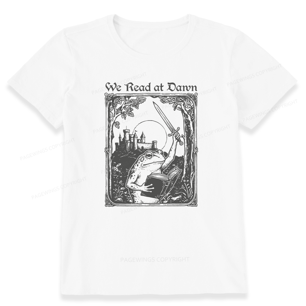 Pagewings We Read At Dawn Unisex Classic T-shirt