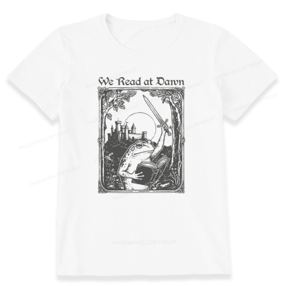 Pagewings We Read At Dawn Unisex Classic T-shirt