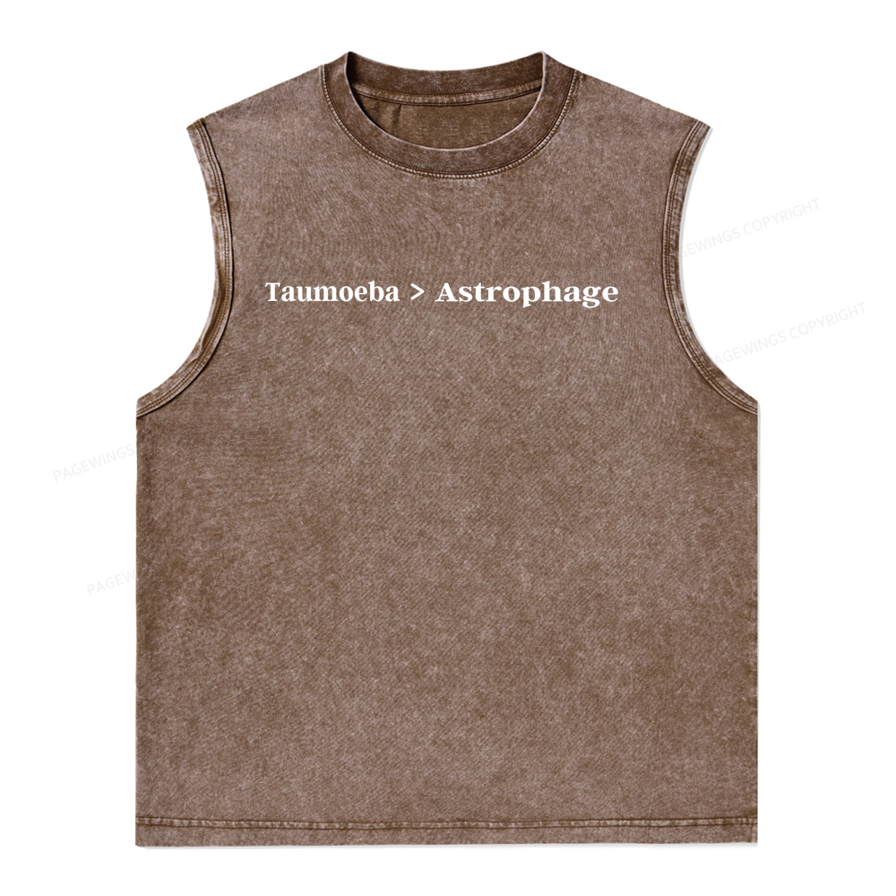 Pagewings Taumoeba Astrophage Unisex Washed Tank Top