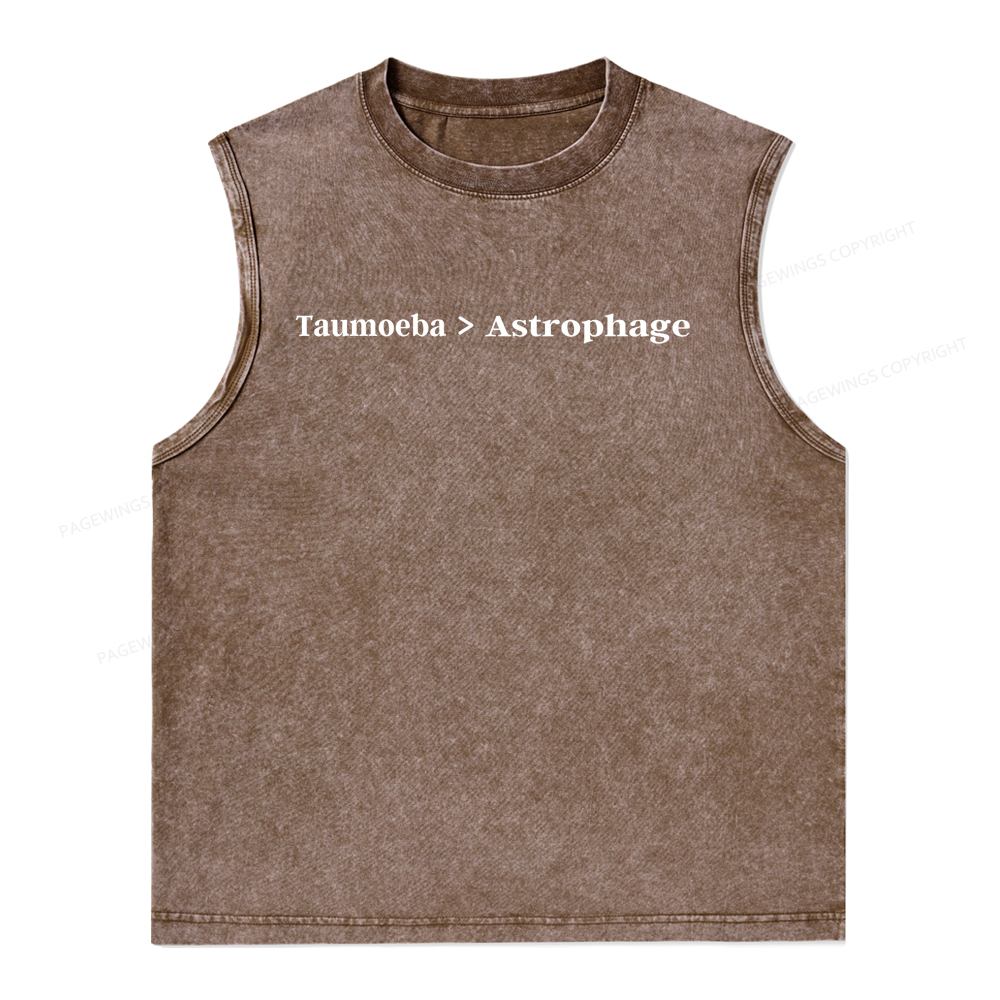 Pagewings Taumoeba Astrophage Unisex Washed Tank Top