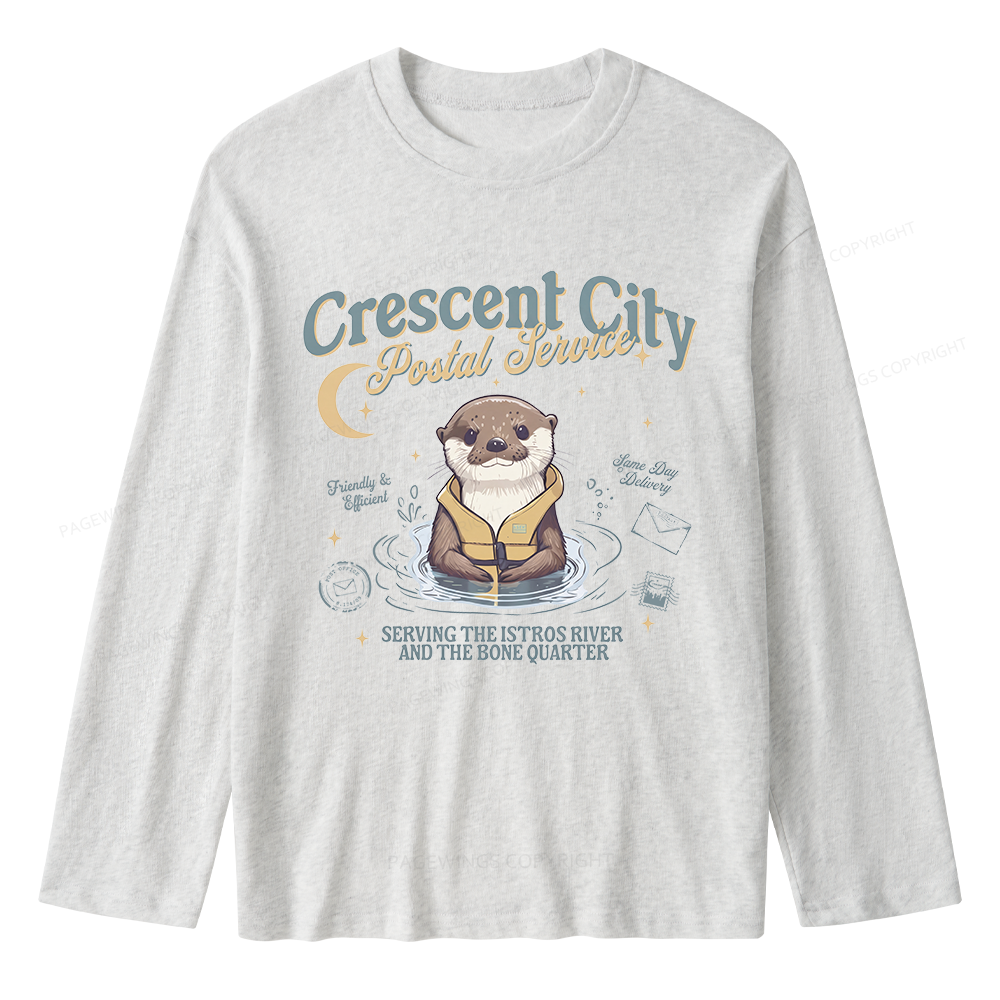 Pagewing Reading Fantasy Bookish Unisex Lightweight Long Sleeve T-Shirt