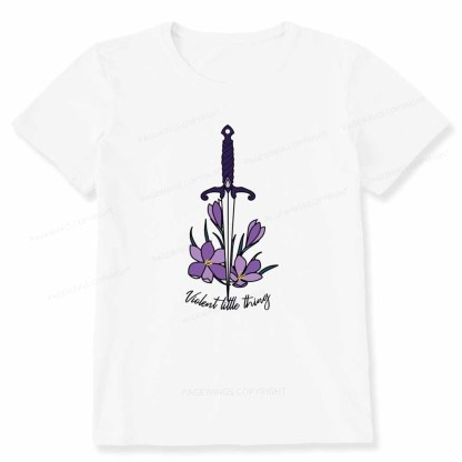 Pagewings ‘’Violent Little Thing" Fourth Wing MC Classic T-Shirt Unisex Classic T-shirt