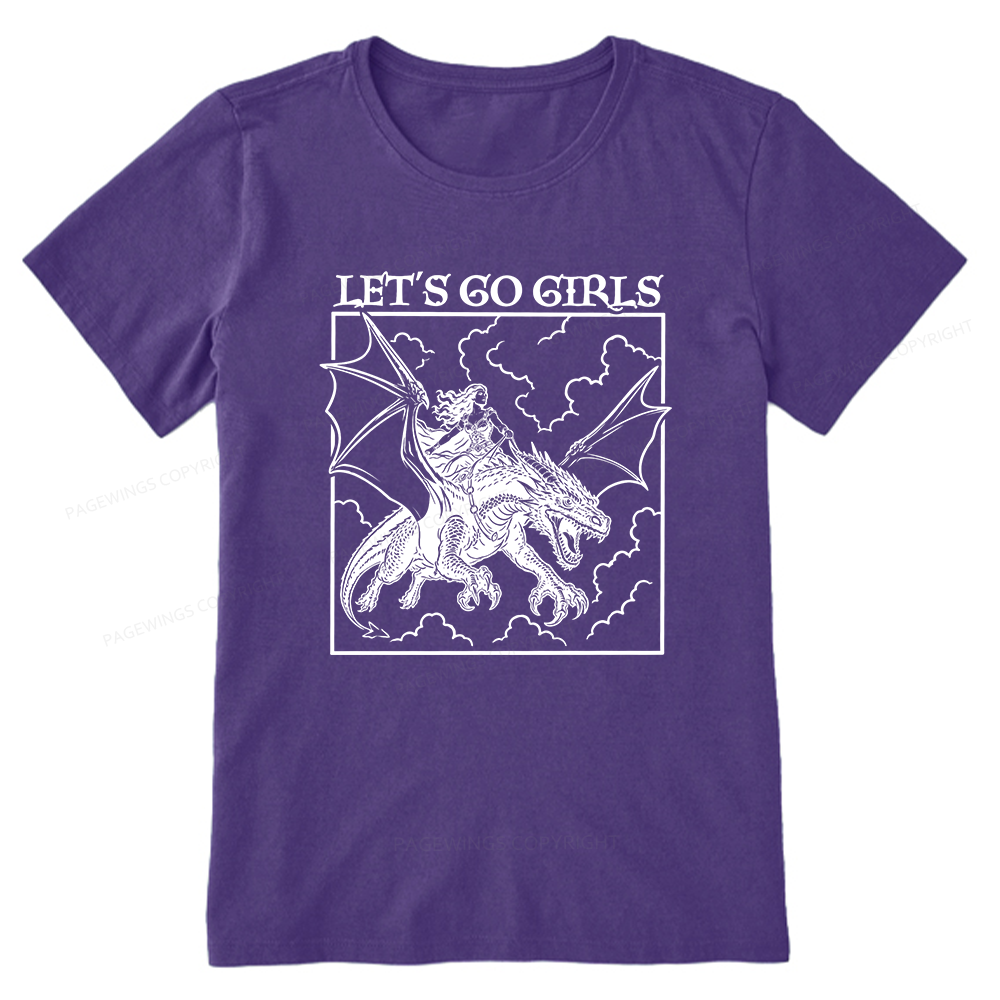 Pagewing Let's Go Girls Bookish Unisex Classic T-shirt