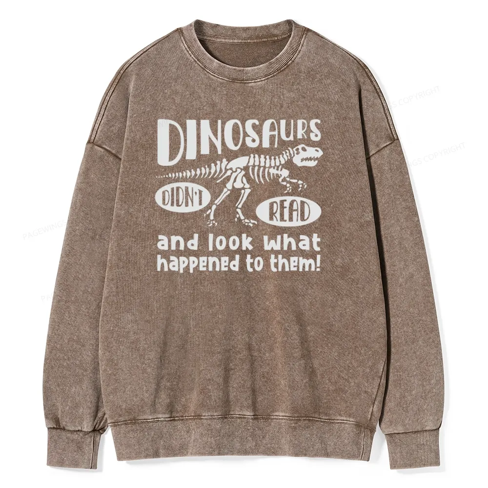 Pagewing Pagewing Save Our Librarys For Keeping Reading Unisex Washed Sweatshirt