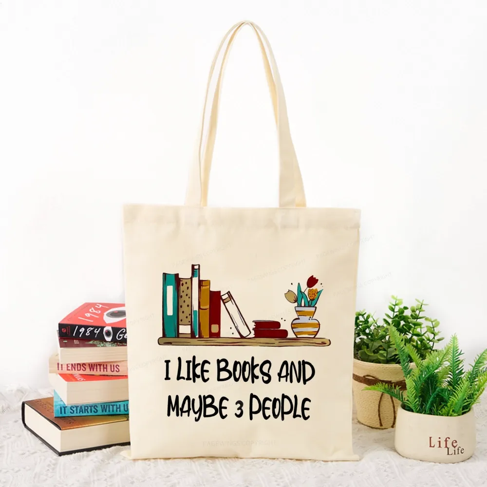 Pagewings  I Like Books World Tote Bag