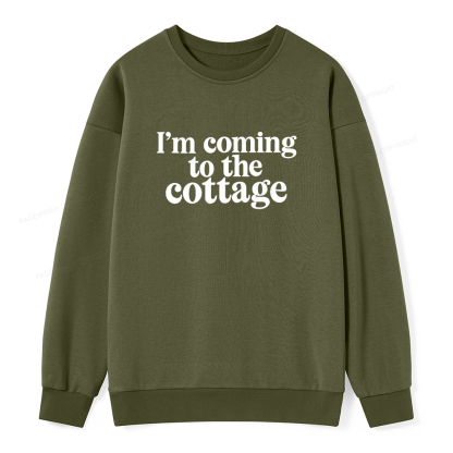 Pagewings I'm Coming To The Cottage Unisex Classic Sweatshirt
