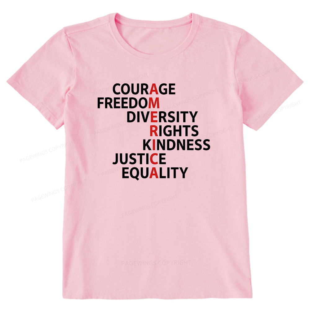 Pagewings Human Rights Unisex Classic T-shirt
