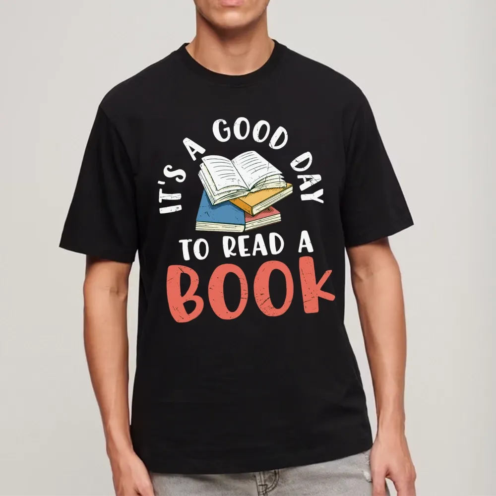 Pagewings It’s a Good Day to Read a Book Classic Unisex Classic T-shirt