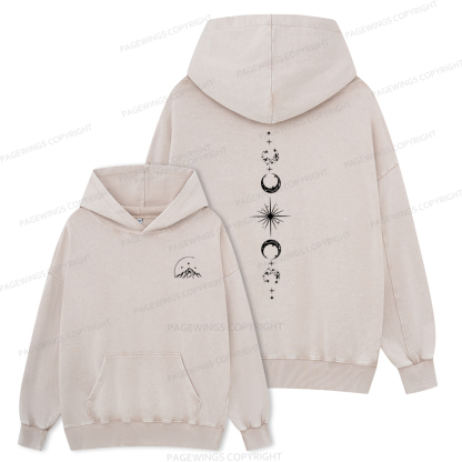Pagewings Hello Feyre Darling Unisex Washed Hoodie