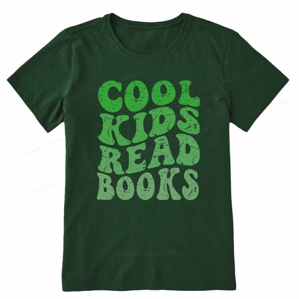 Pagewings Cool Kids Read Books Unisex Classic T-shirt