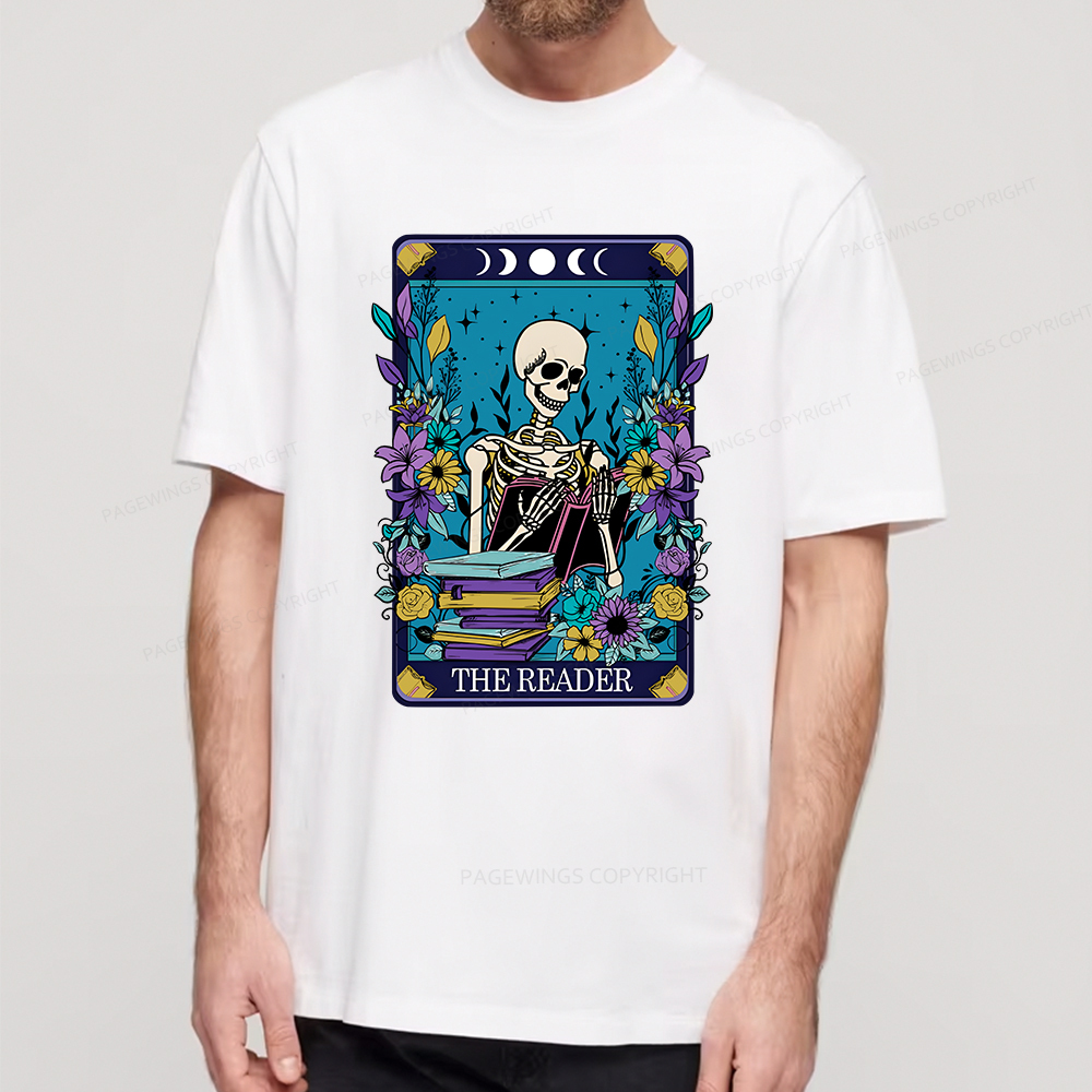 Pagewings The Reader Tarot Card Unisex Classic T-shirt