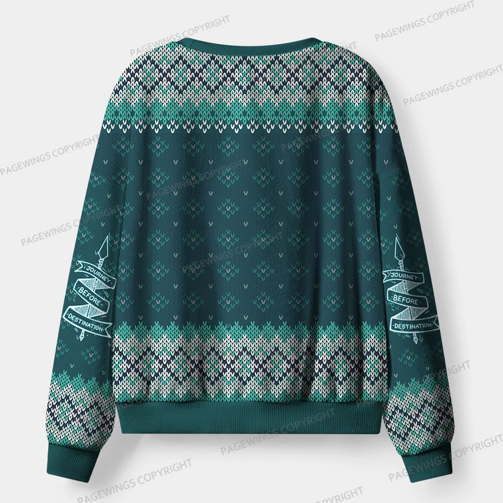 Pagewings Fantasy Book Lover Unisex Flannel Pajama Set