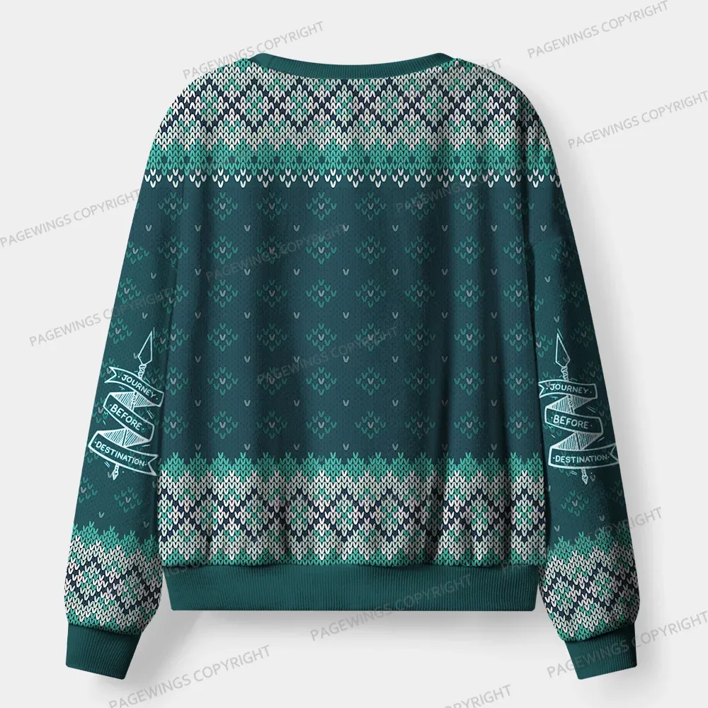 Pagewings Fantasy Book Lover Unisex Flannel Pajama Set