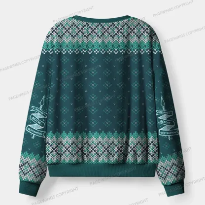 Pagewings Fantasy Book Lover Unisex Flannel Pajama Set