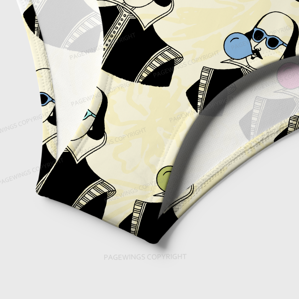 Pagewings Stop Making Drama You're Not Shakespeare One-Piece Swimsuit 