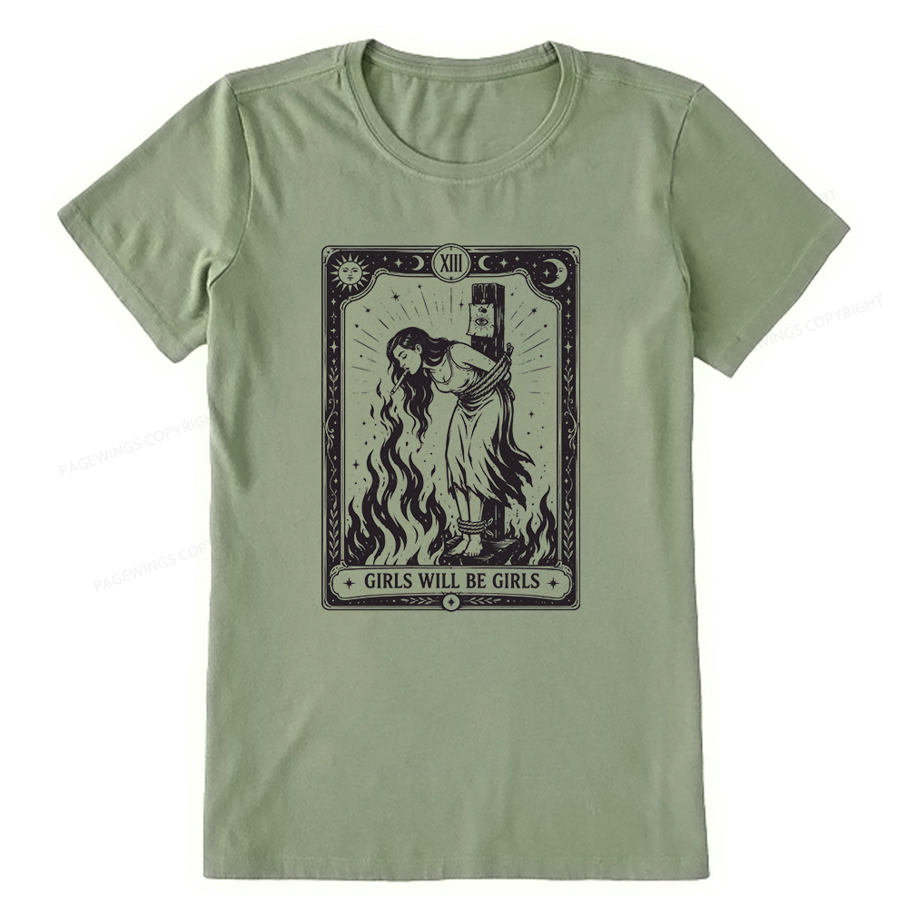 Pagewings Girls Will Be Girls Unisex Classic T-shirt