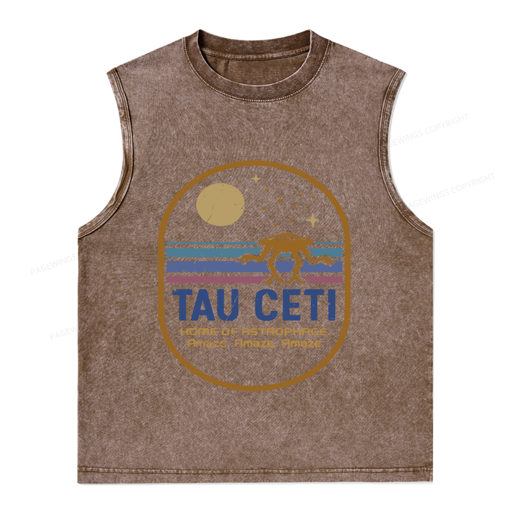 Pagewings Amaze Unisex Washed Tank Top