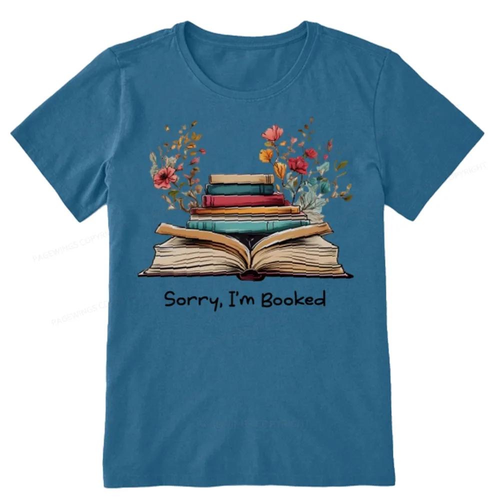 Pagewings Sorry I'm Booked Unisex Classic T-shirt