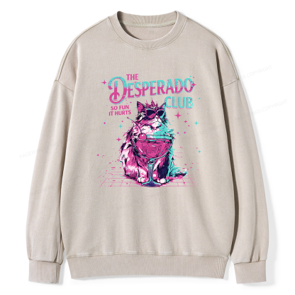 Pagewings Sci Fi Fan Unisex Washed Sweatshirt