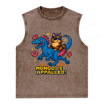 Pagewings Mongo Is Appalled Washed Tank Top