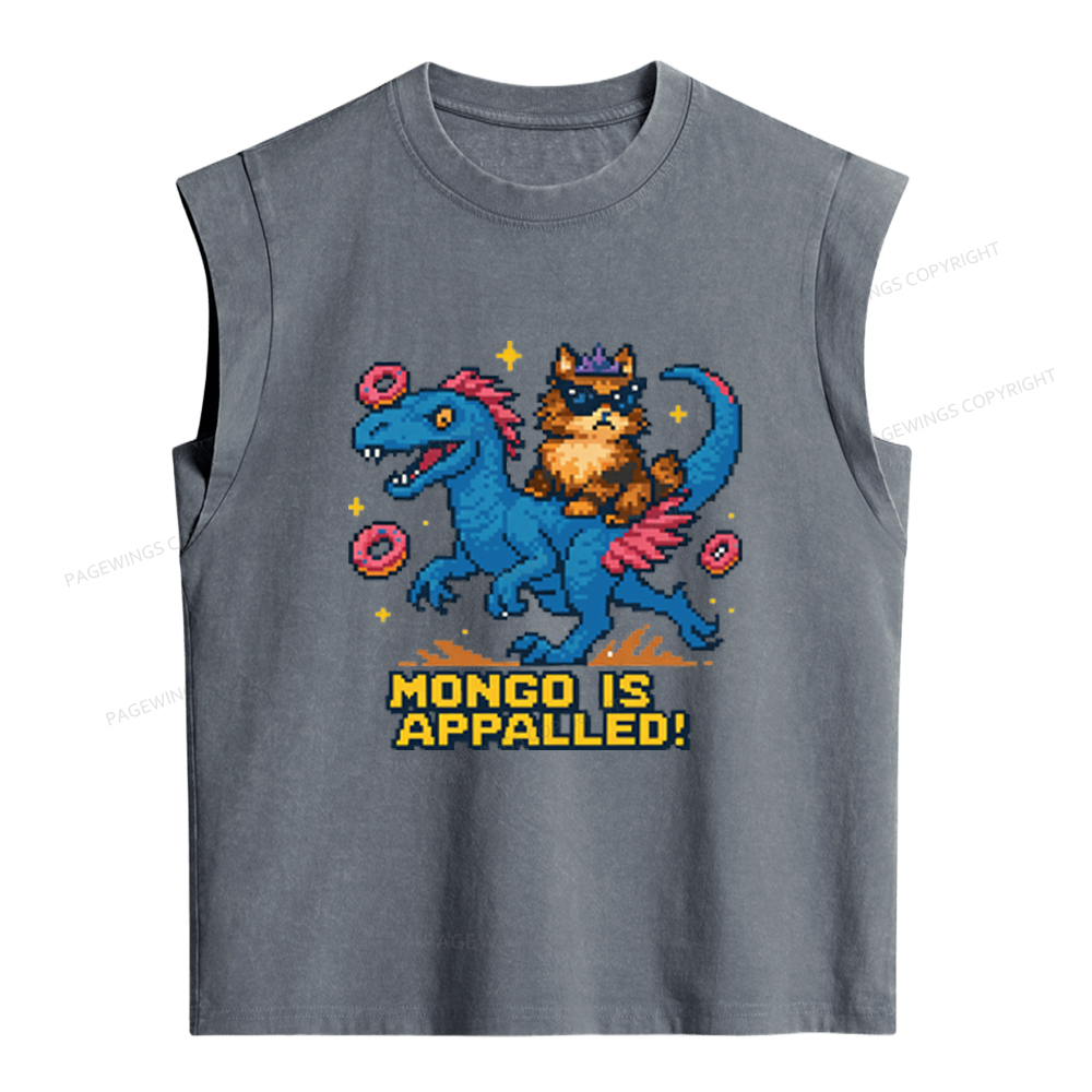 Pagewings Mongo Is Appalled Women's Washed Tank Top