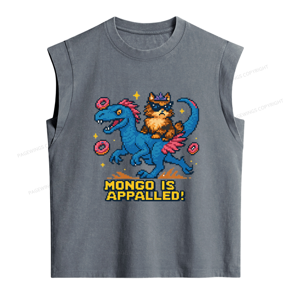 Pagewings Mongo Is Appalled Women's Washed Tank Top