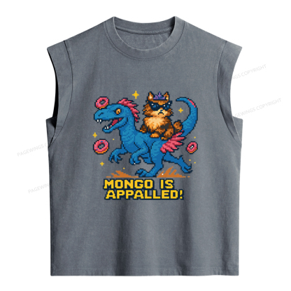 Pagewings Mongo Is Appalled Women's Washed Tank Top