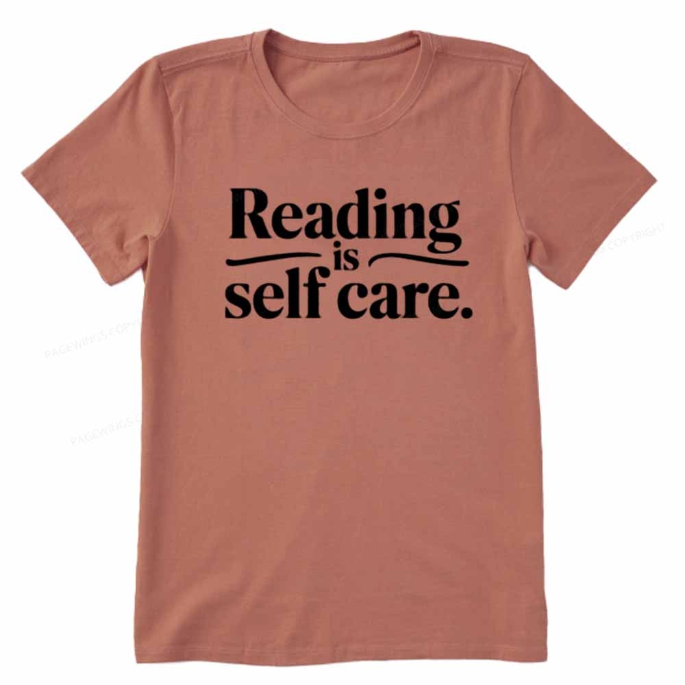 Pagewings Reading Self Care Unisex Tee Unisex Classic T-shirt