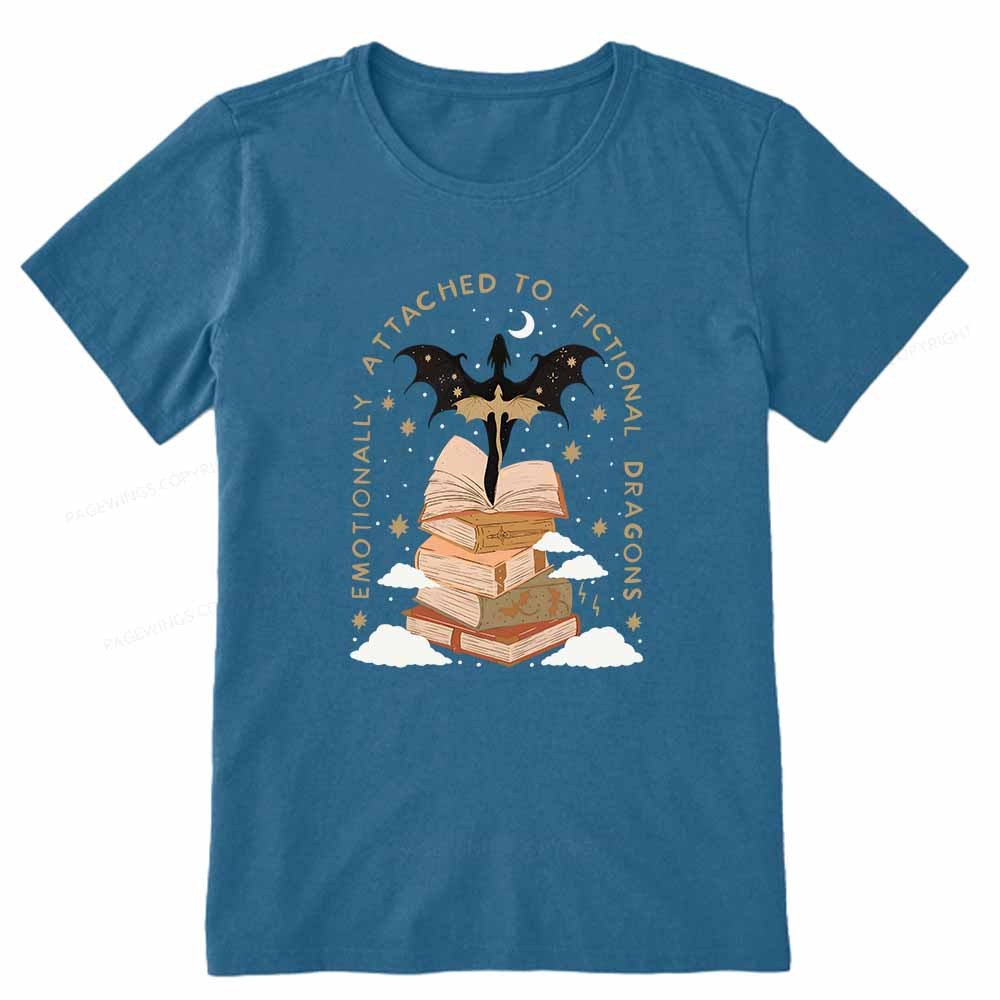 Pagewings Fantasy Romance Reader Gift Romantacy Unisex Classic T-shirt