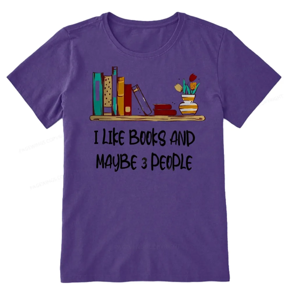 Pagewings  I Like Books World Unisex Classic T-shirt
