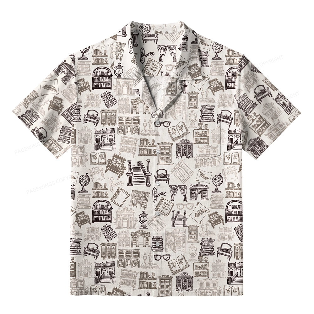 Pagewings Good Book Unisex Hawaiian Shirt