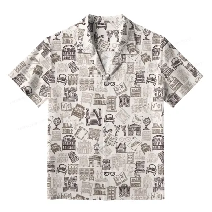 Pagewings Good Book Unisex Hawaiian Shirt