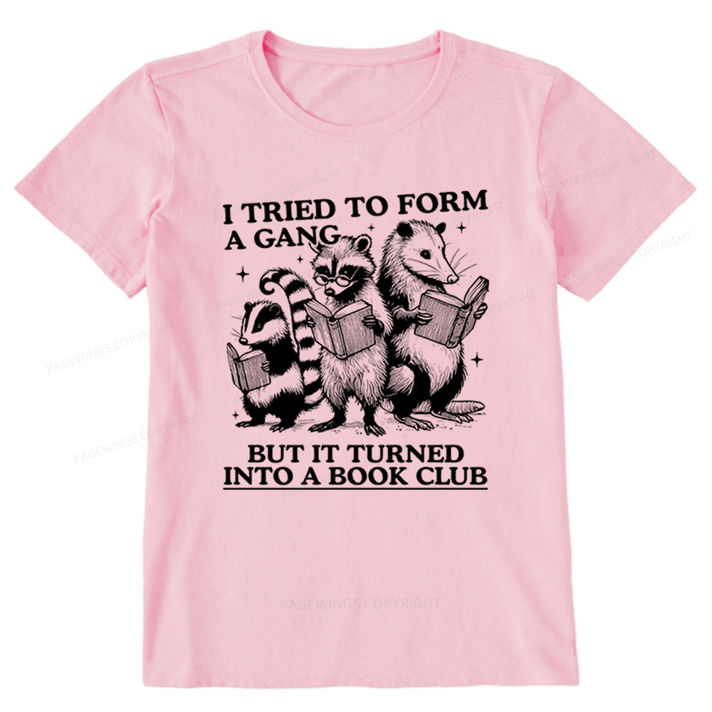 Pagewings A Gang Turn Into A Book Club Unisex Classic T-shirt