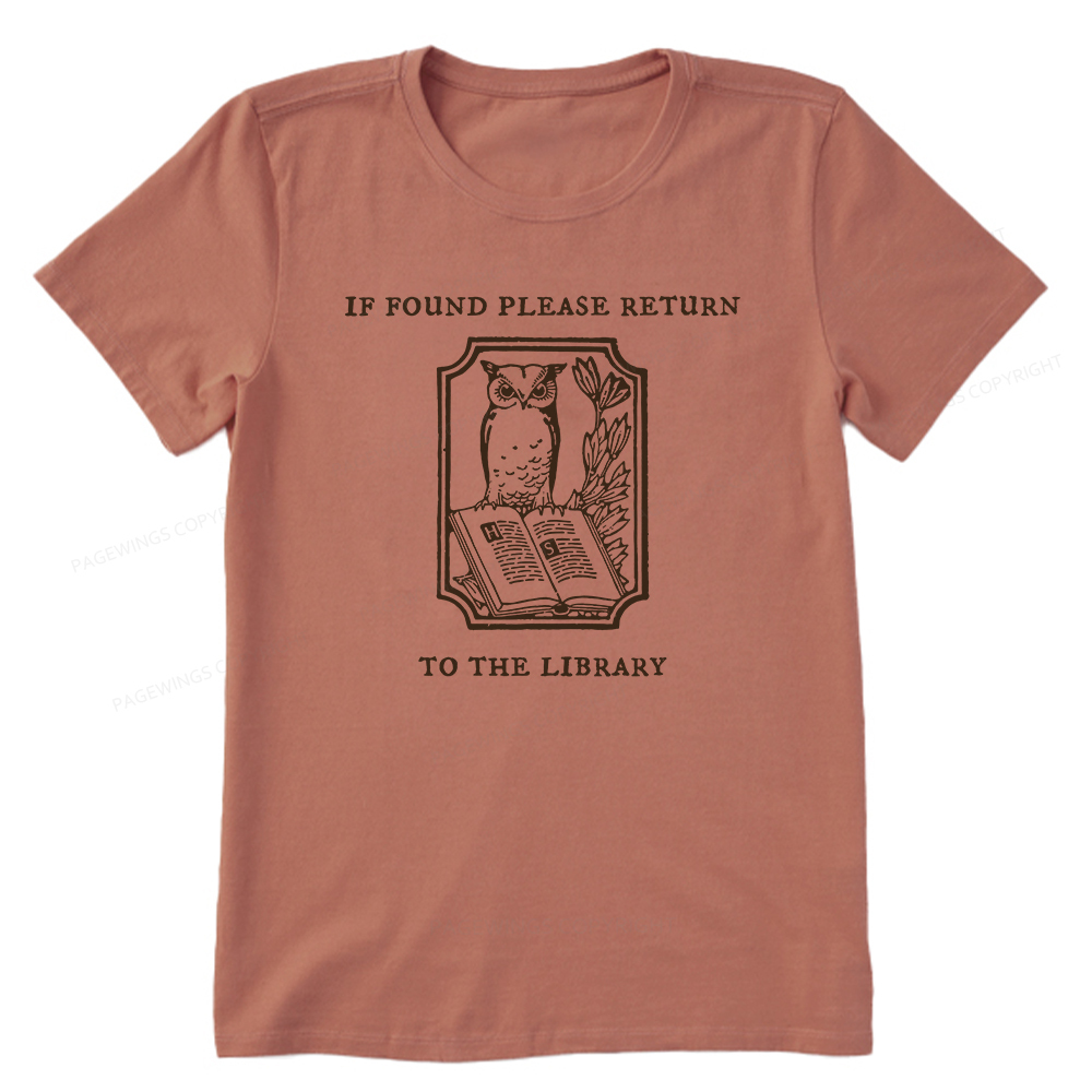 Pagewings Librarian Gift Owl Book Shirt Unisex Classic T-shirt