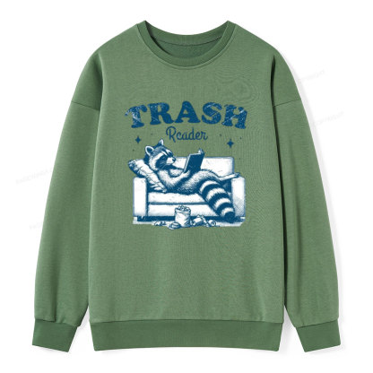 Pagewings Trash Reader Unisex Classic Sweatshirt