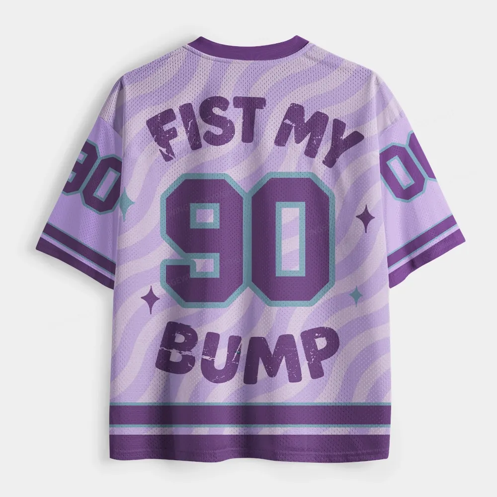 Pagewings Fist My Bump Unisex Mesh Jersey